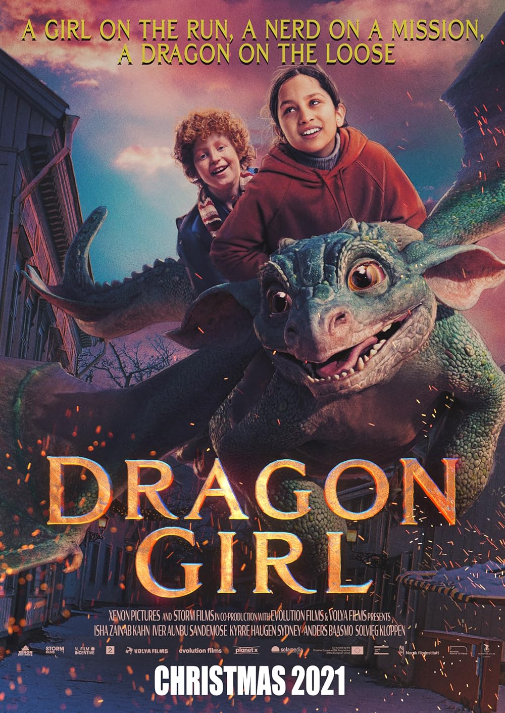 affiche du film Dragon Girl