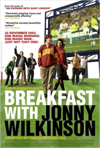 affiche du film Breakfast with Jonny Wilkinson
