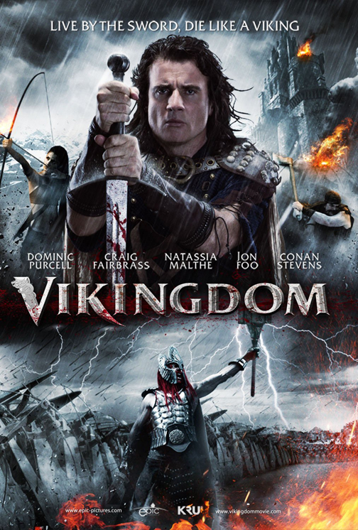 affiche du film Vikingdom, l'éclipse de sang