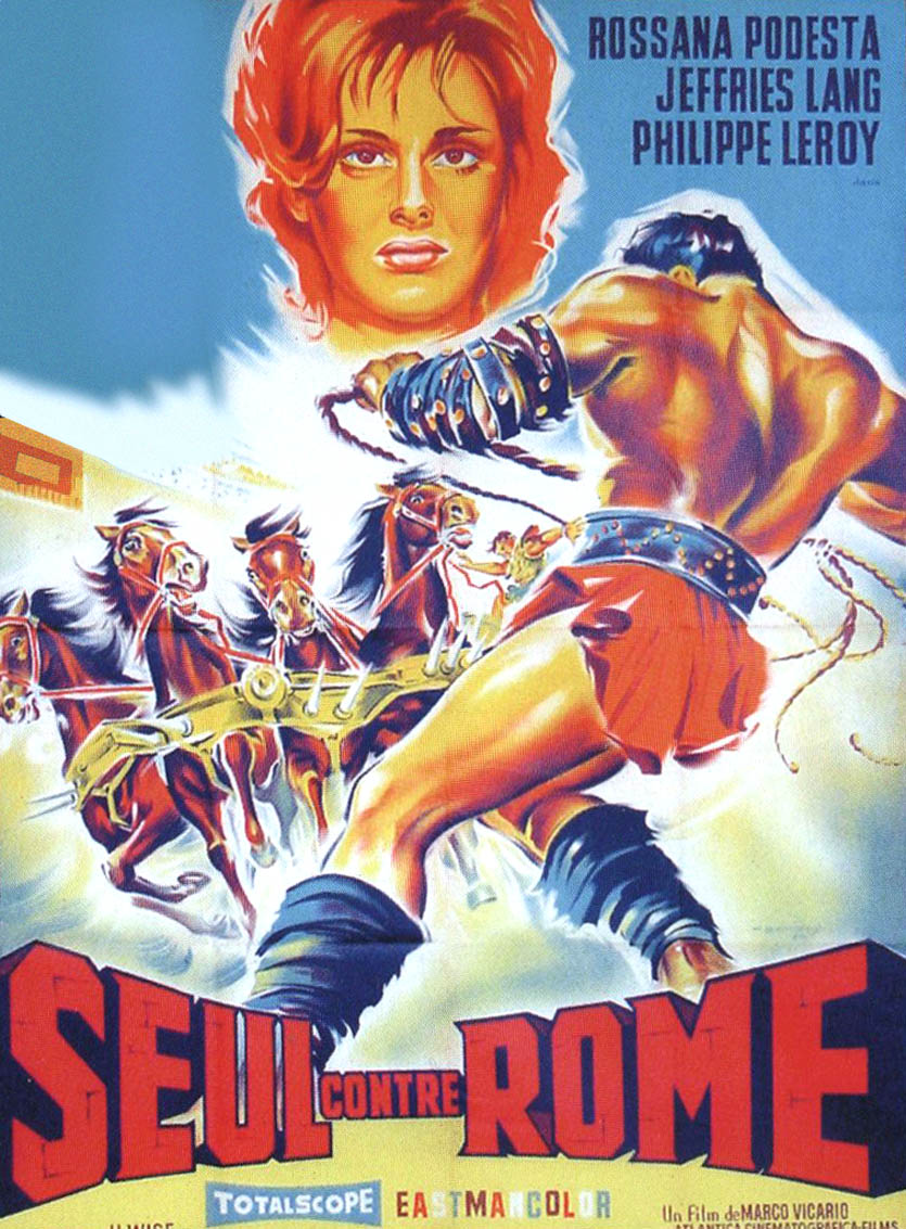 affiche du film Seul contre Rome