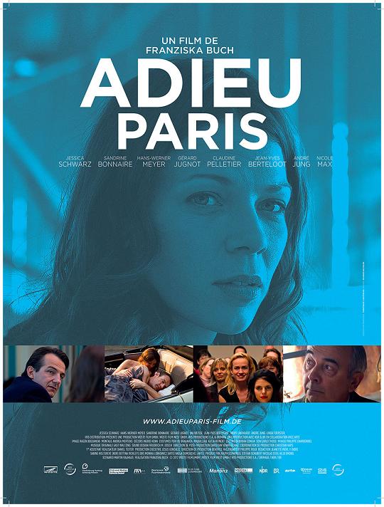 affiche du film Adieu Paris