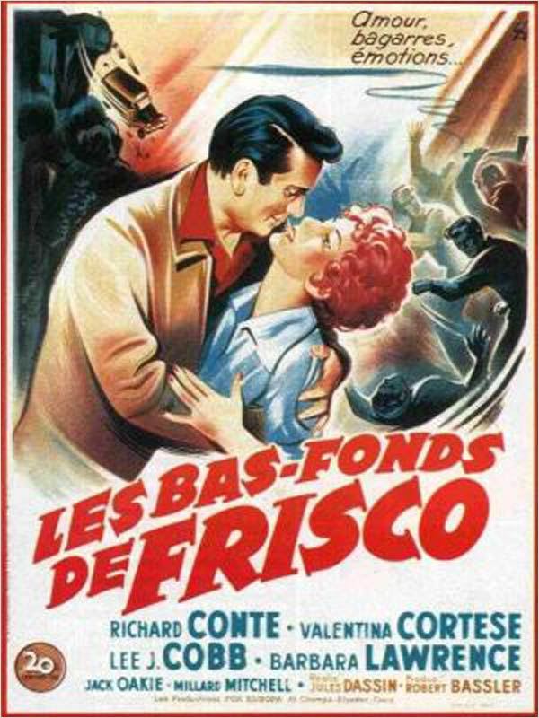 affiche du film Les Bas-fonds de Frisco