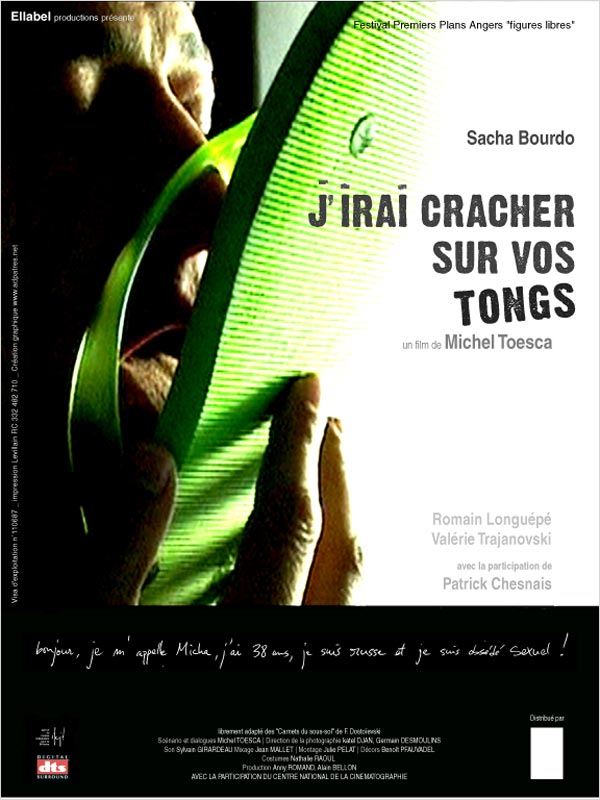 affiche du film J'irai cracher sur vos tongs