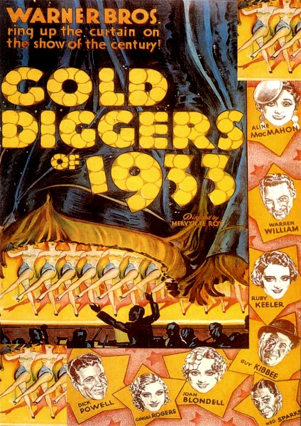 affiche du film Chercheuses d'or de 1933