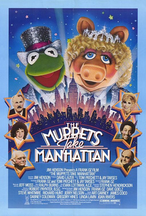 affiche du film Les Muppets à Manhattan