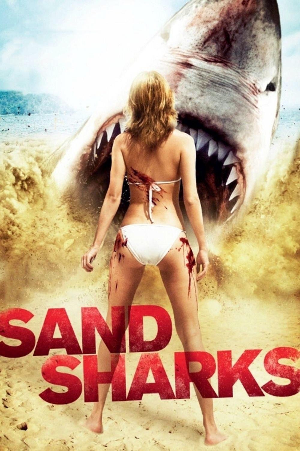 affiche du film Sand Sharks : Les Dents de la plage