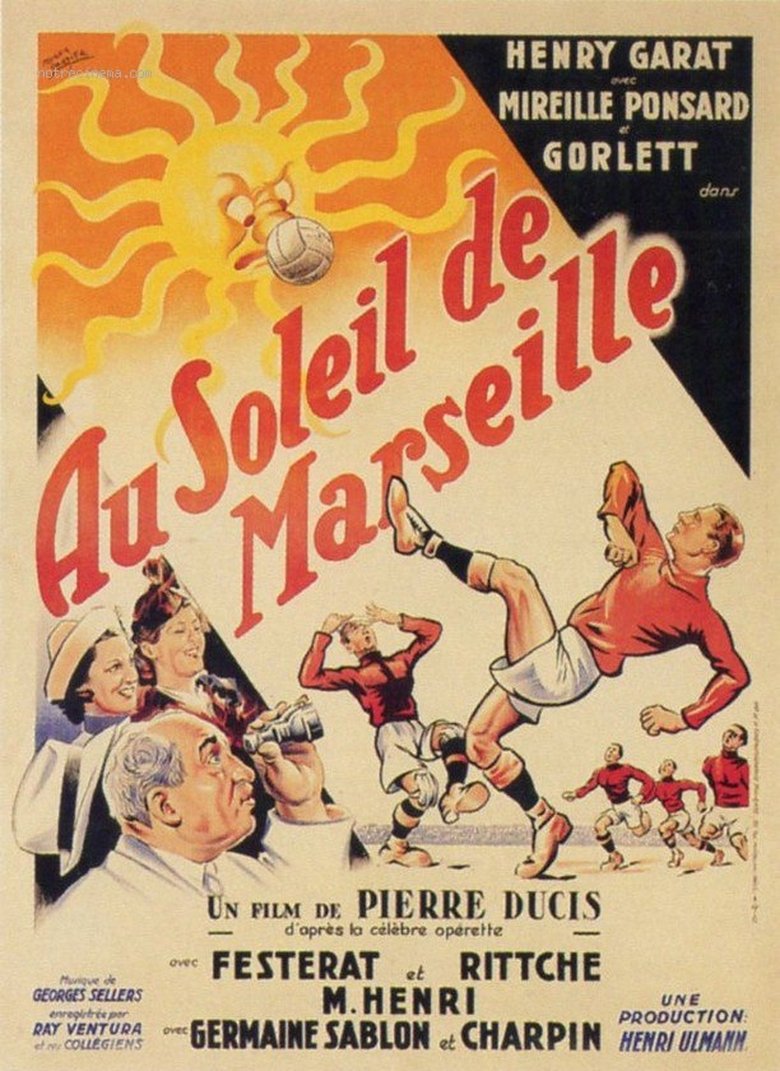 affiche du film Au soleil de Marseille