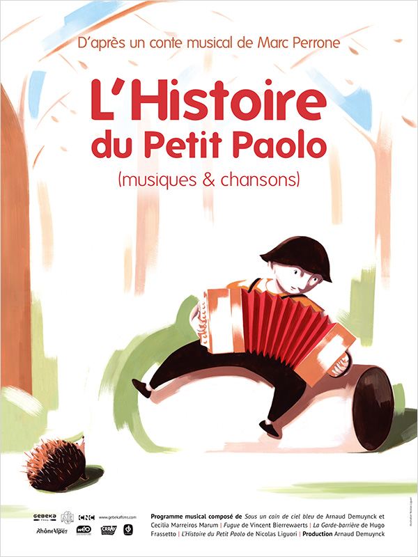 affiche du film L'Histoire du petit Paolo