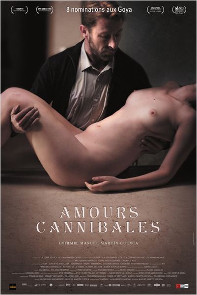 affiche du film Amours cannibales