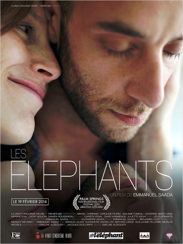 affiche du film Les éléphants