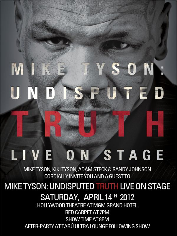 affiche du film Mike Tyson: Undisputed Truth