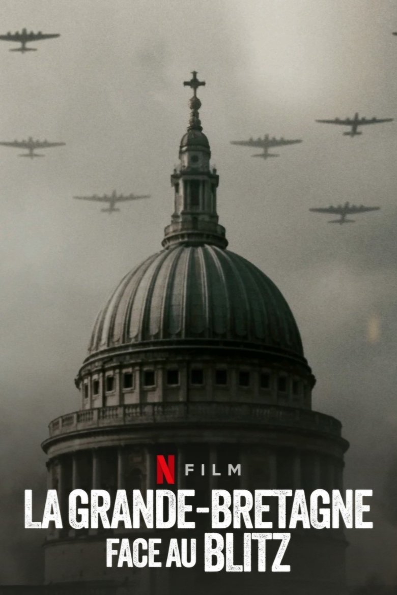 affiche du film La Grande-Bretagne face au Blitz