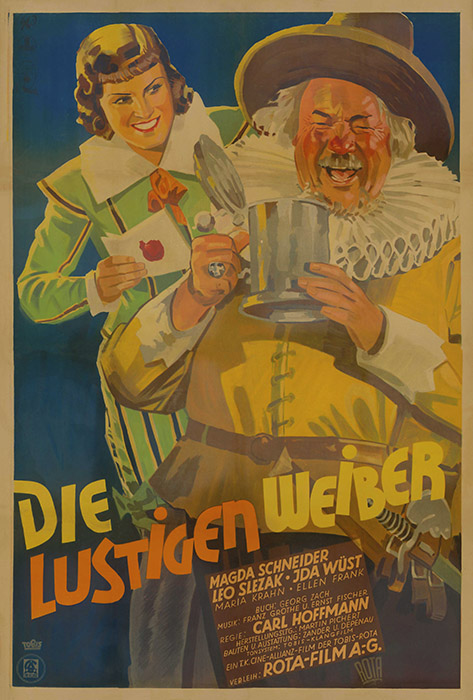 affiche du film Die lustigen Weiber