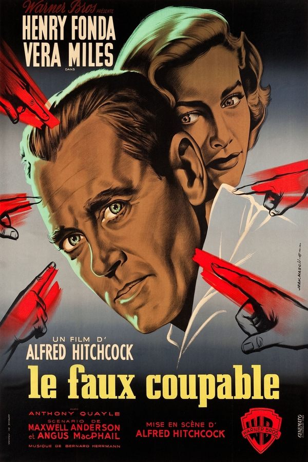 affiche du film Le Faux Coupable