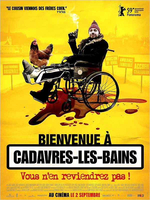 affiche du film Bienvenue à Cadavres-Les-Bains