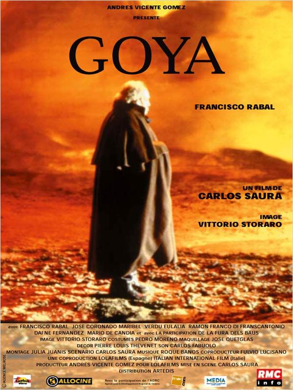 affiche du film Goya en Burdeos