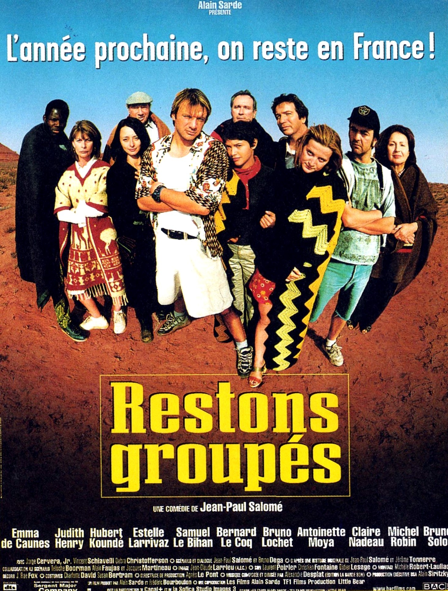 affiche du film Restons groupés