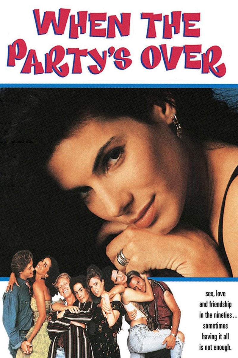 affiche du film When the Party's Over
