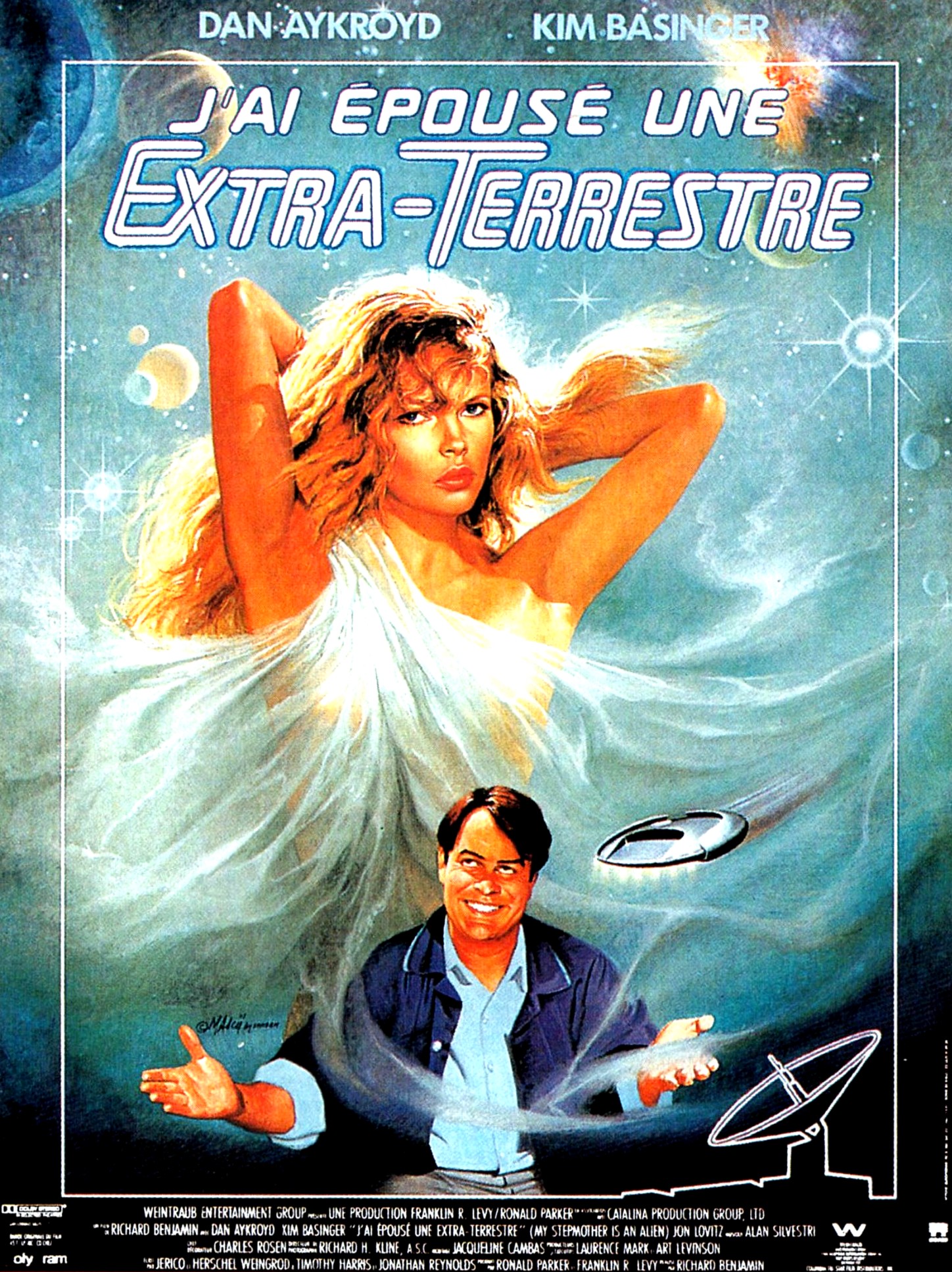 affiche du film J'ai épousé une extra-terrestre