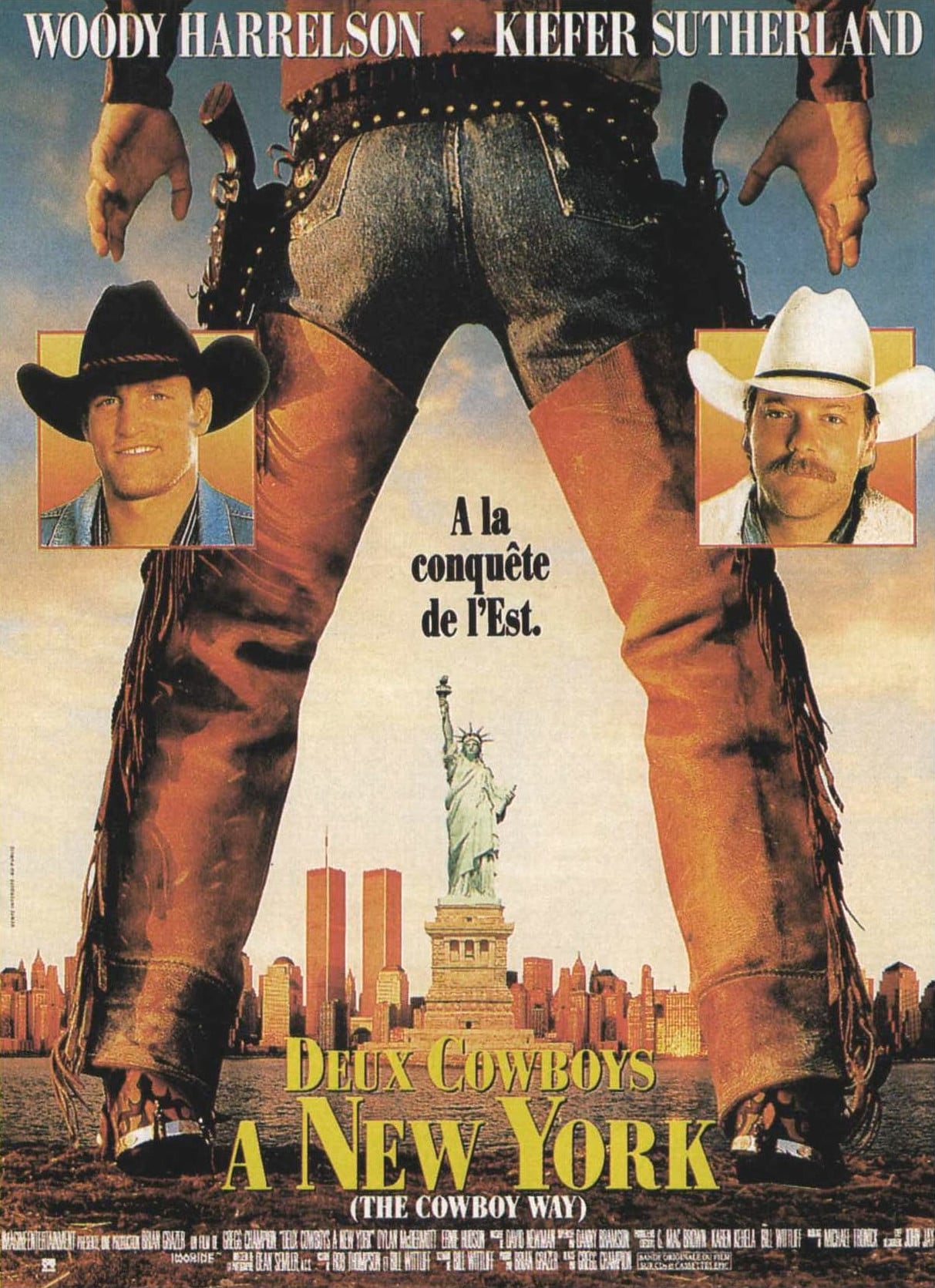 affiche du film Deux cow-boys à New York