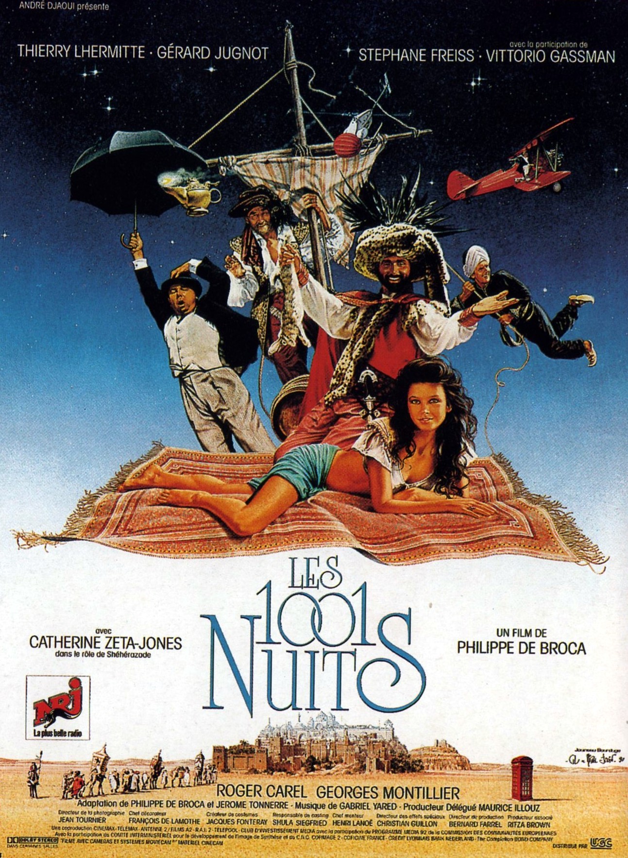 affiche du film Les 1001 nuits