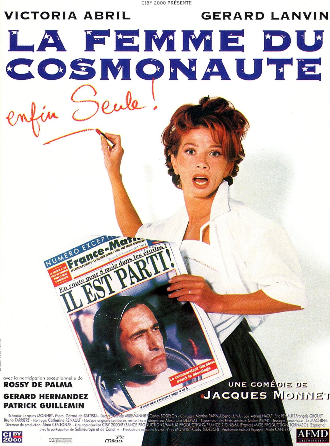 affiche du film La femme du cosmonaute