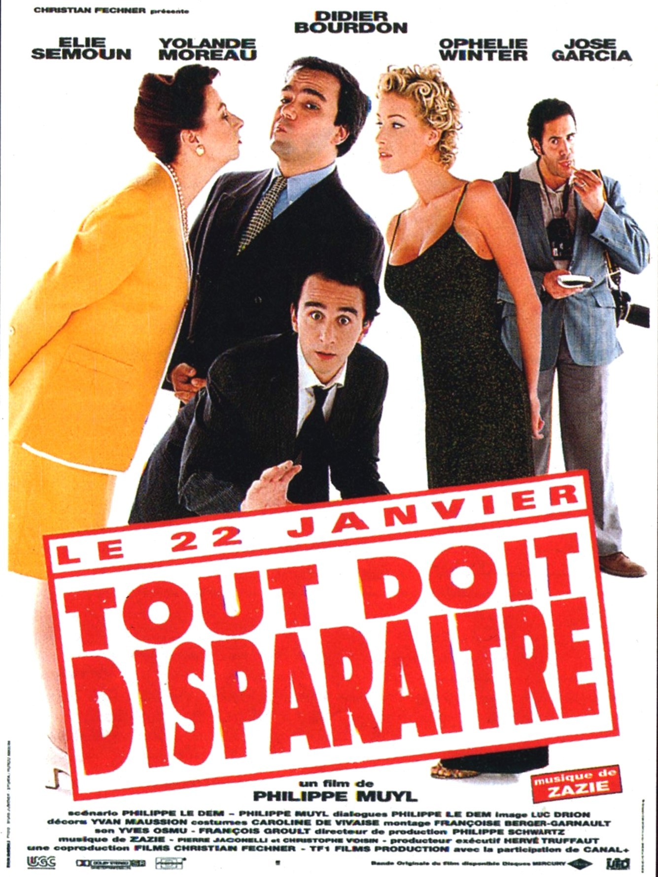 affiche du film Tout doit disparaître