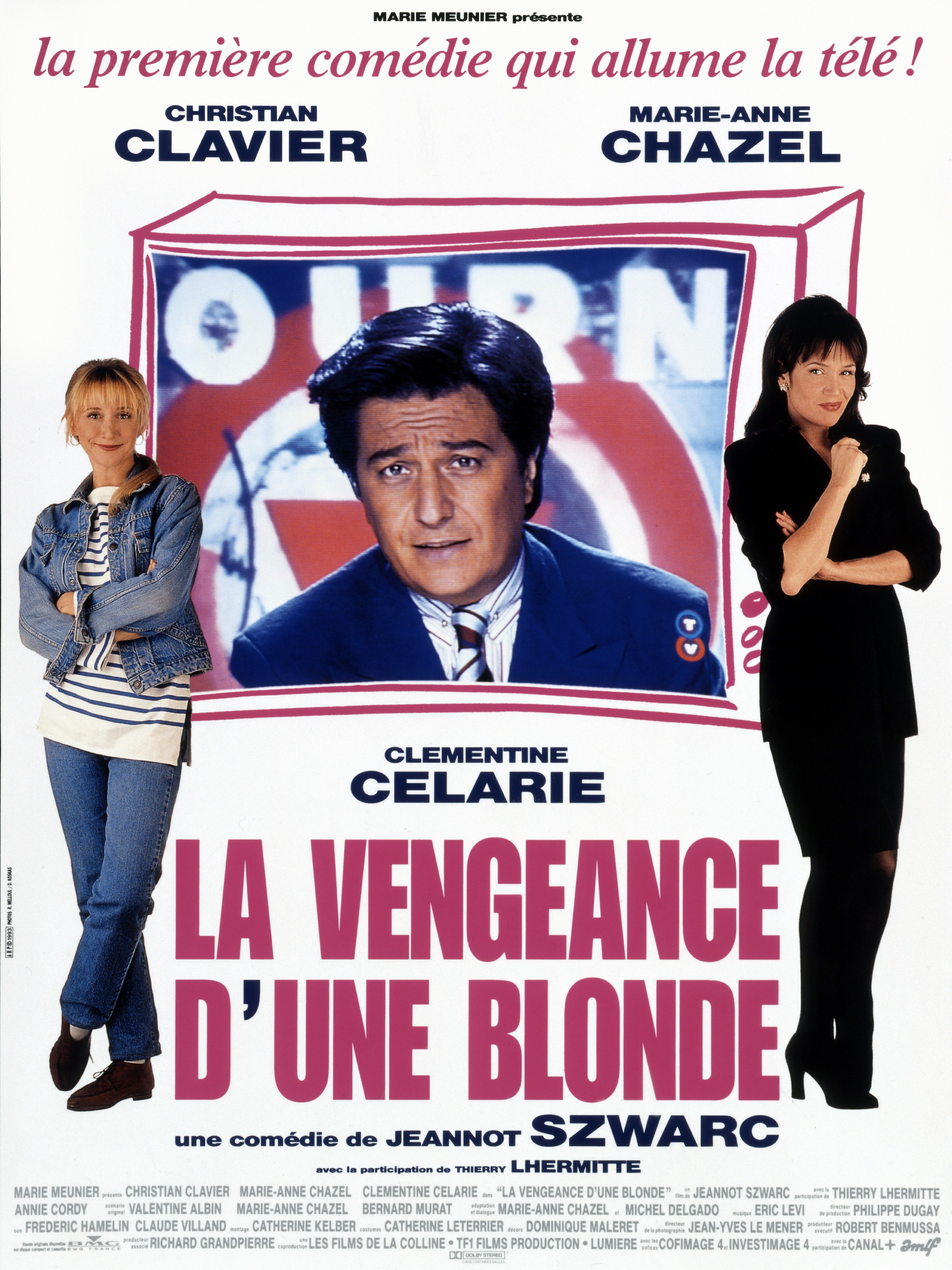 affiche du film La vengeance d'une blonde