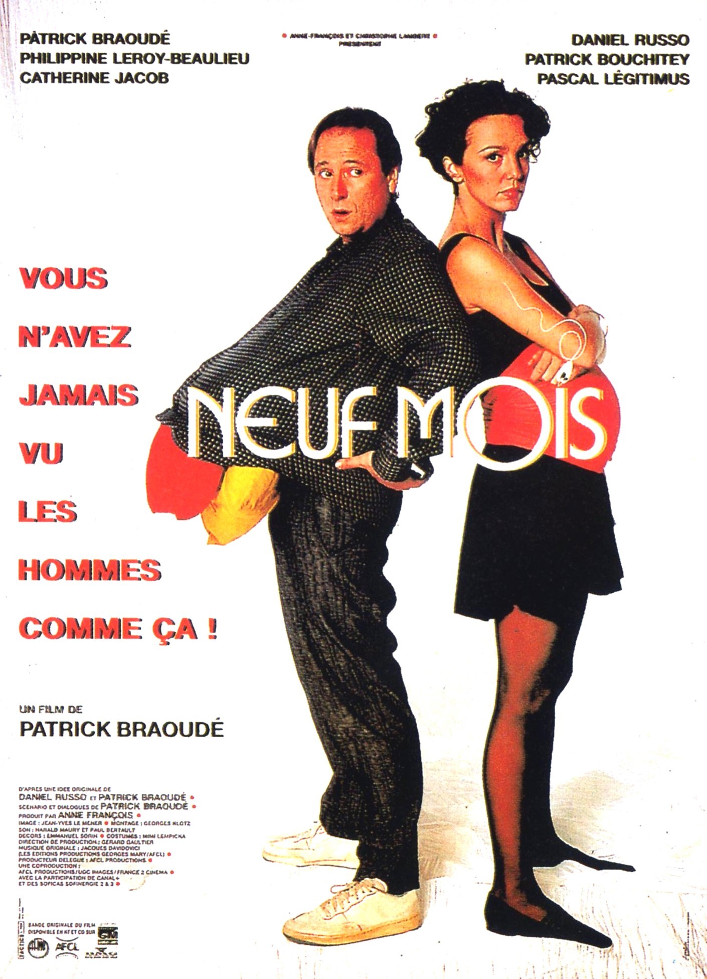 affiche du film Neuf mois