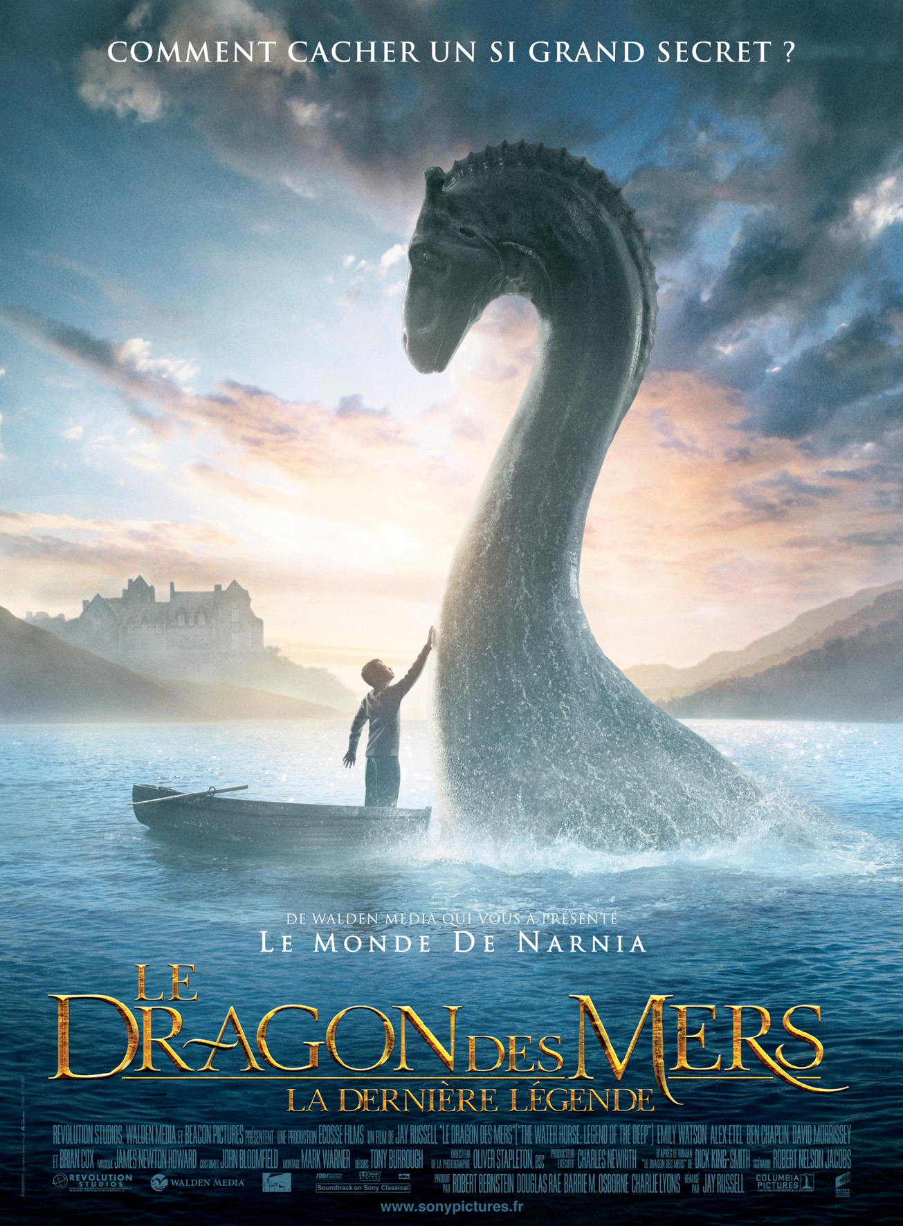 affiche du film Le dragon des mers : La dernière légende