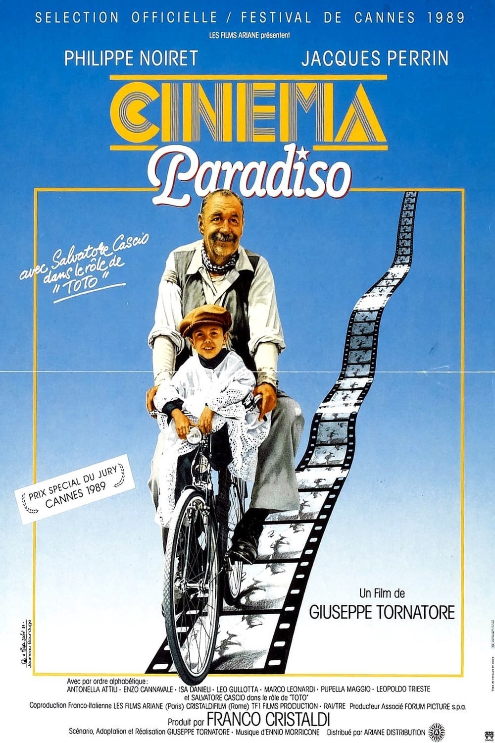 affiche du film Cinéma Paradiso