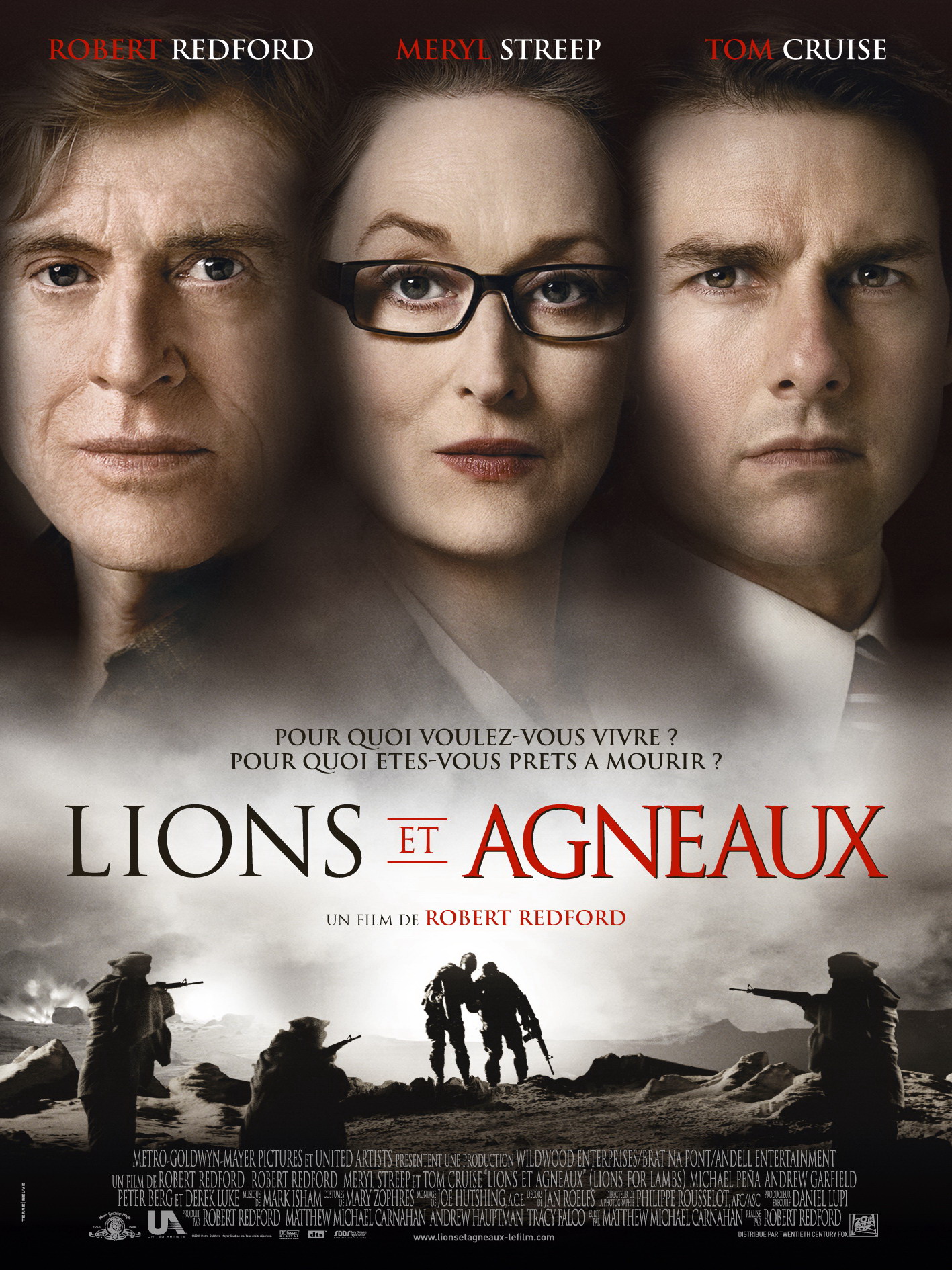 affiche du film Lions et agneaux