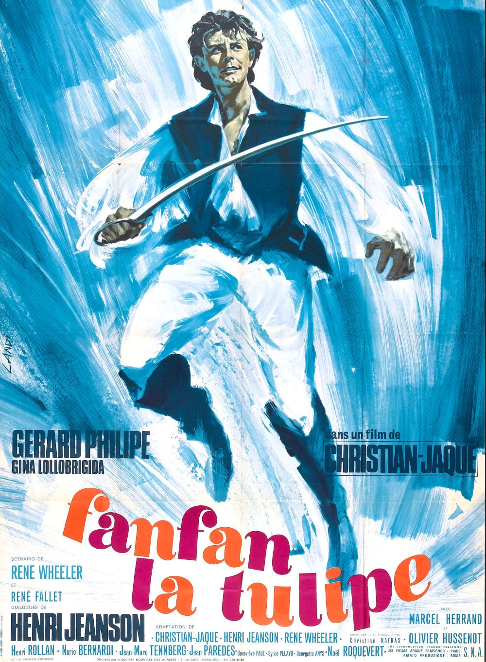 affiche du film Fanfan la Tulipe (1952)