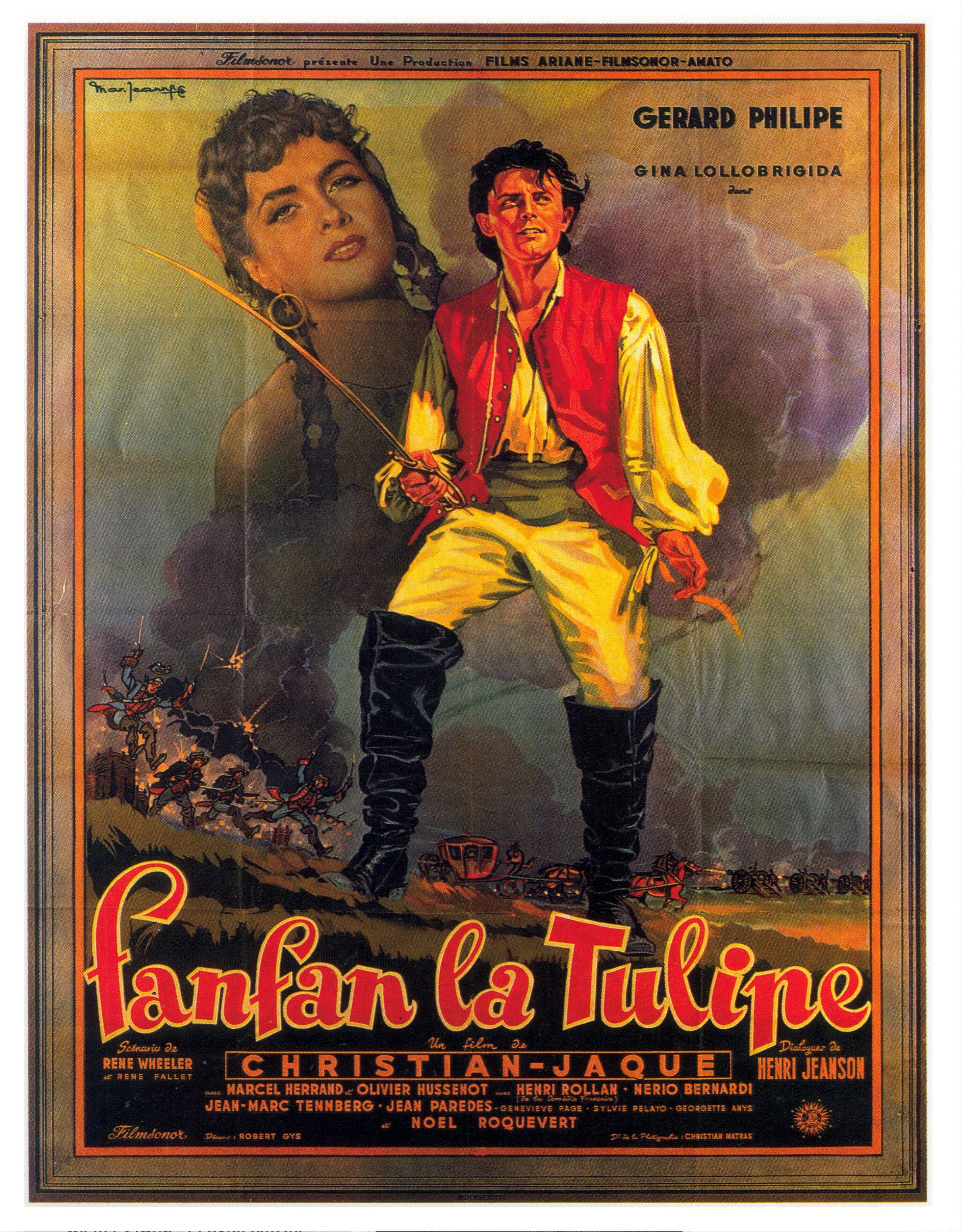 affiche du film Fanfan la Tulipe (1952)