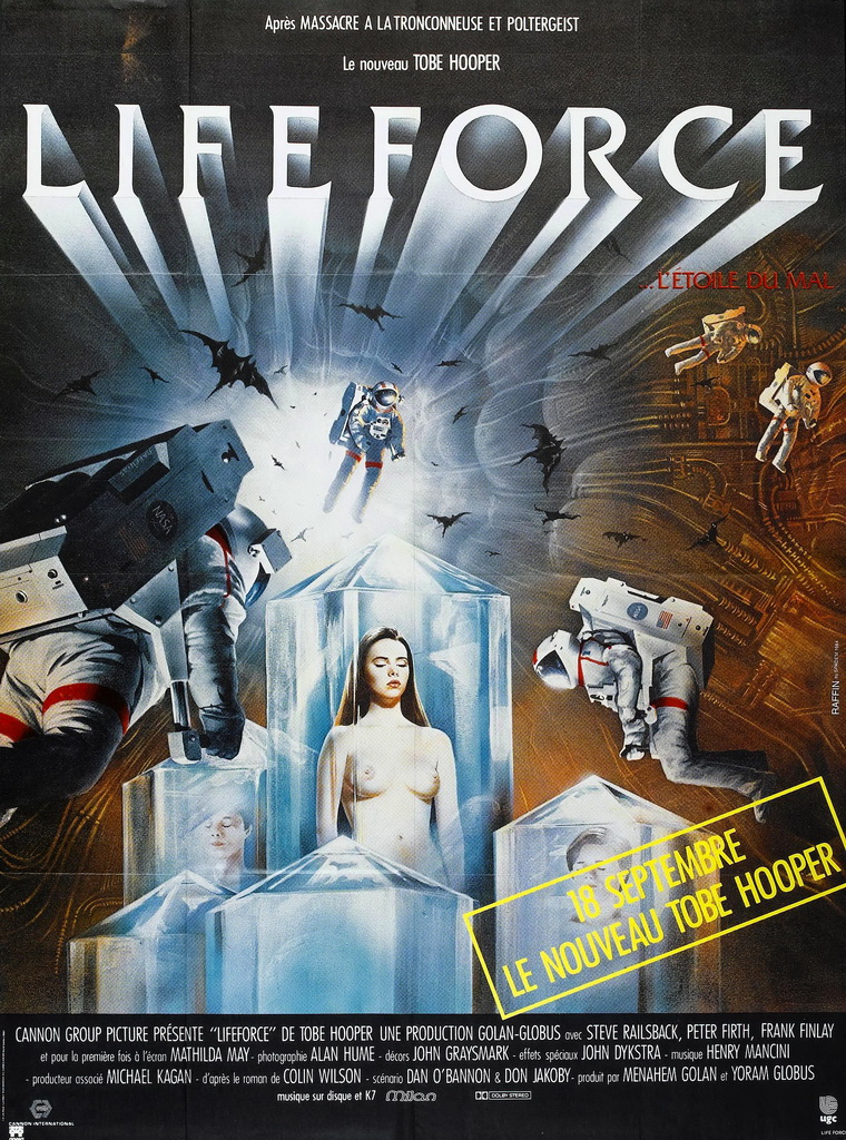 affiche du film Lifeforce : L'Étoile du mal