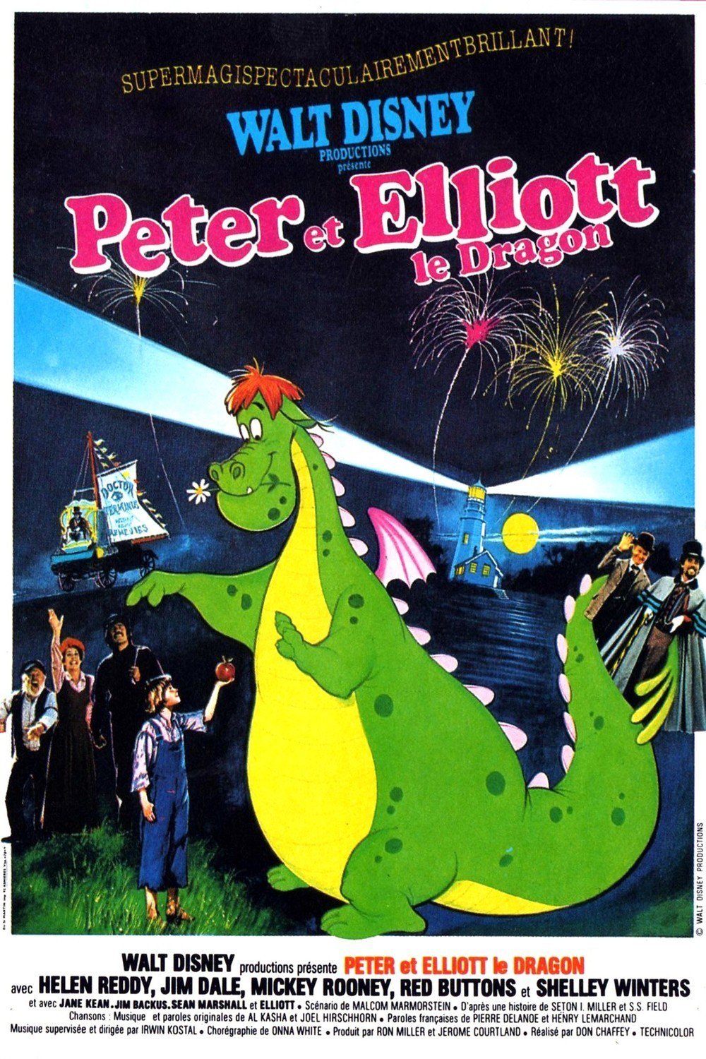 affiche du film Peter et Elliott le dragon