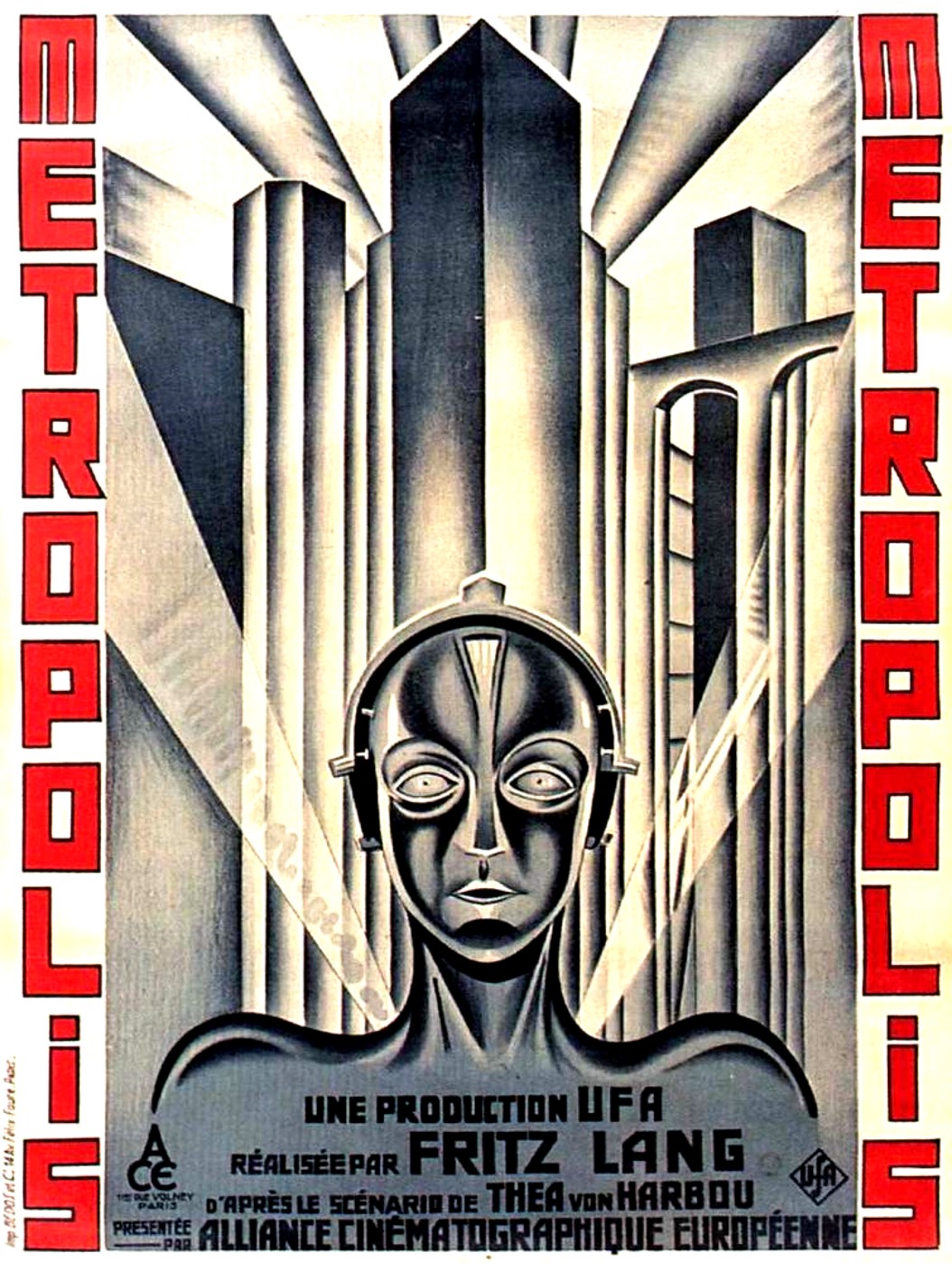 affiche du film Metropolis