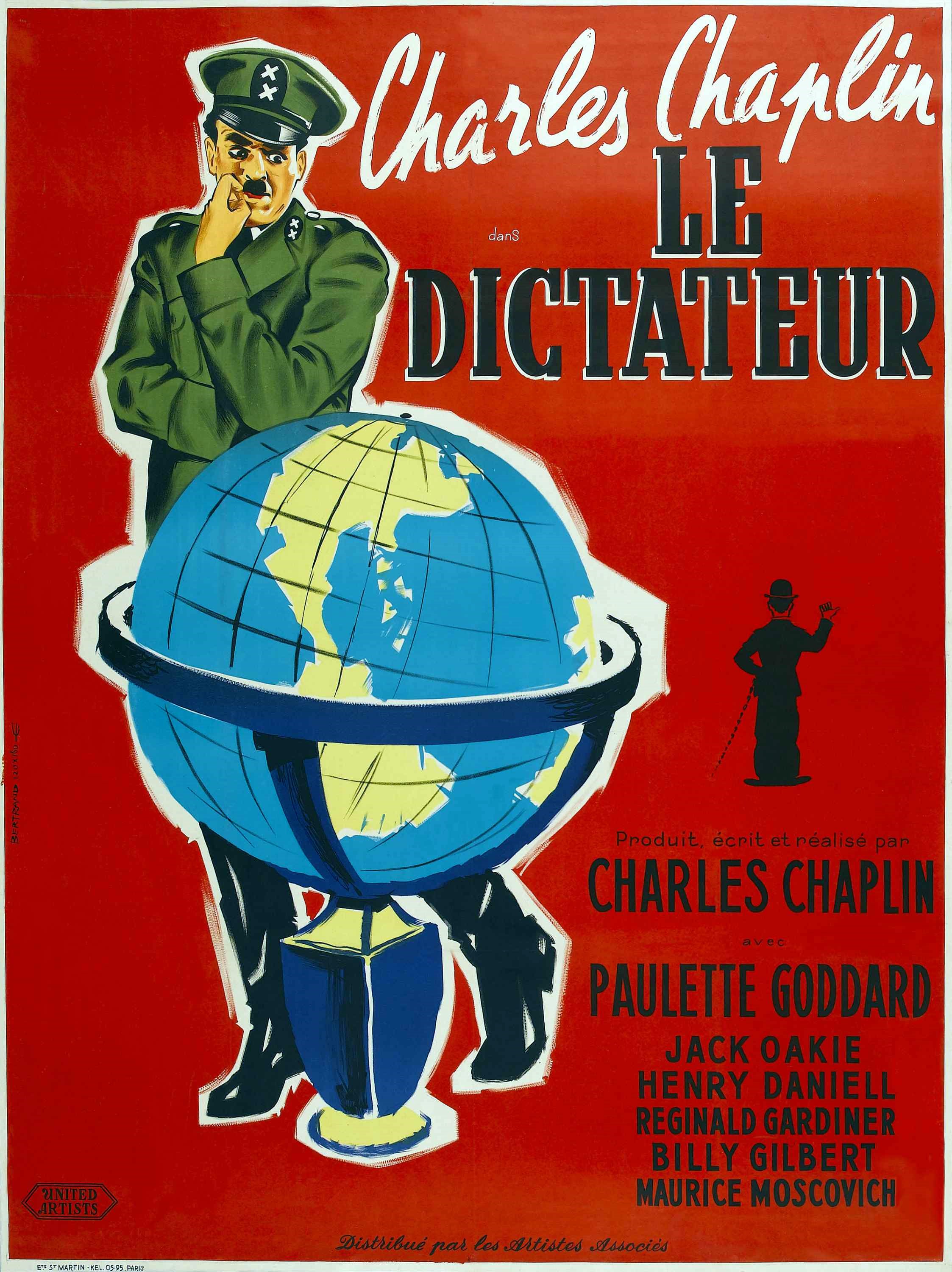 affiche du film Le dictateur
