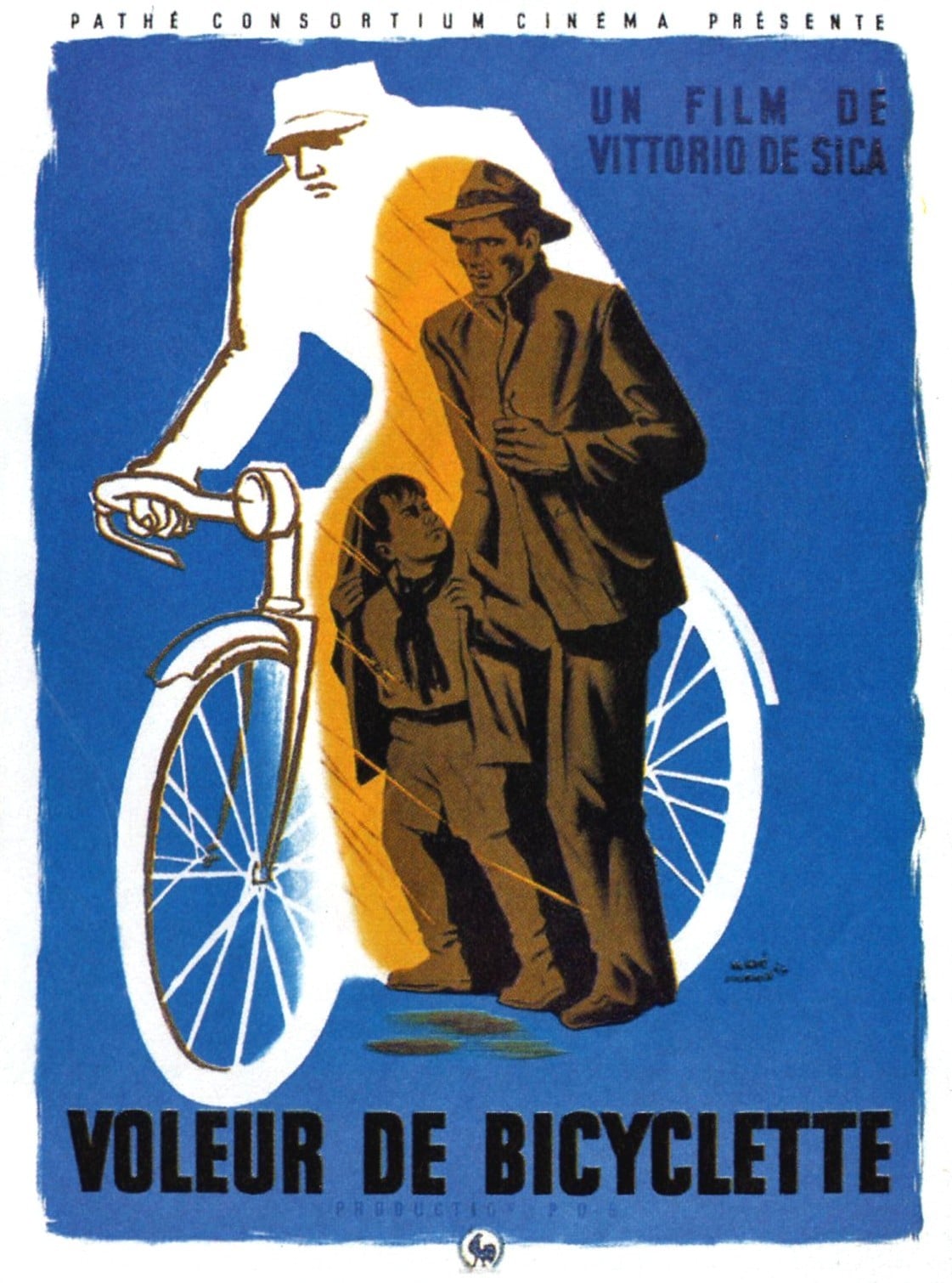 affiche du film Le voleur de bicyclette
