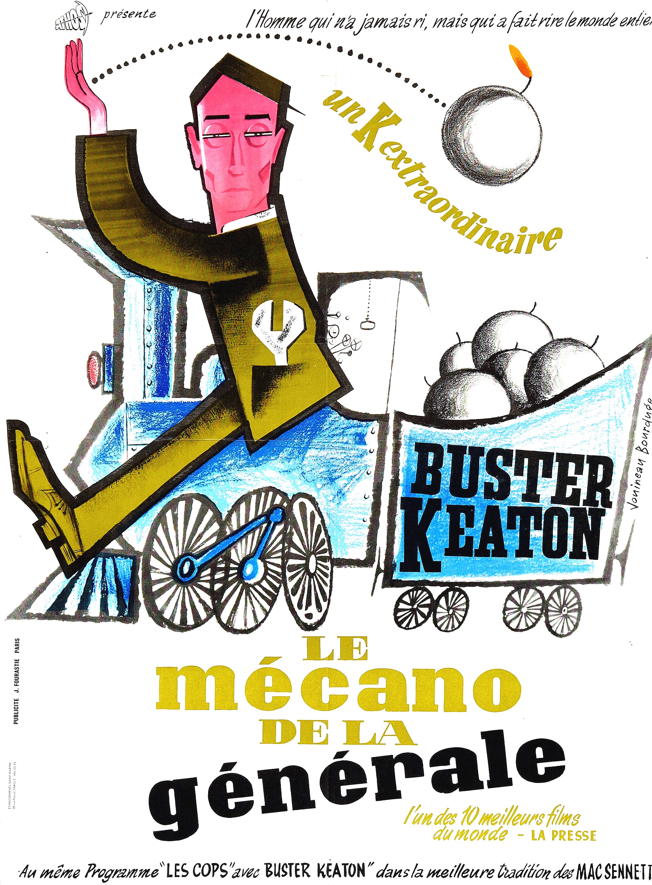 affiche du film Le mécano de la Générale