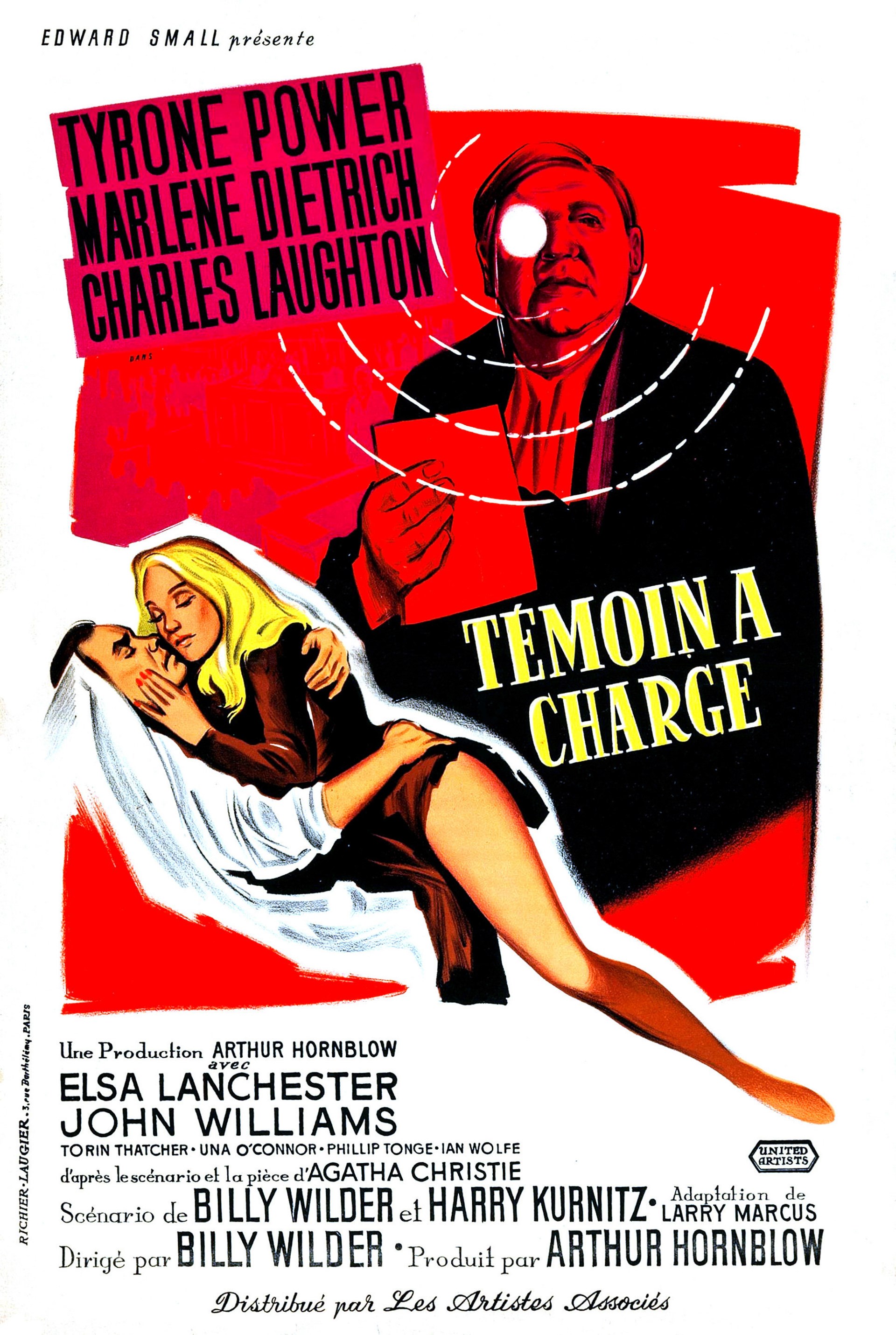 affiche du film Témoin à charge