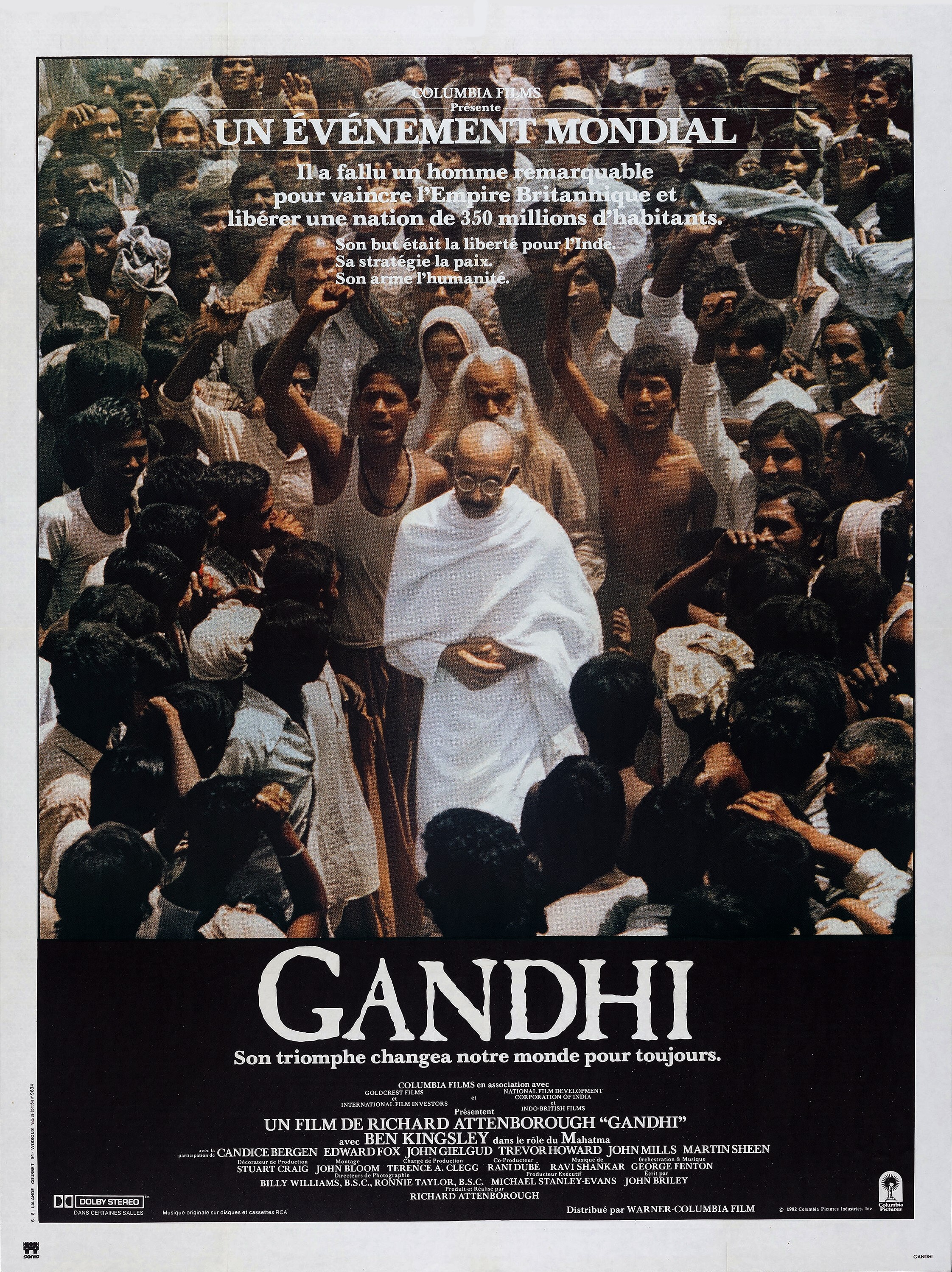 affiche du film Gandhi