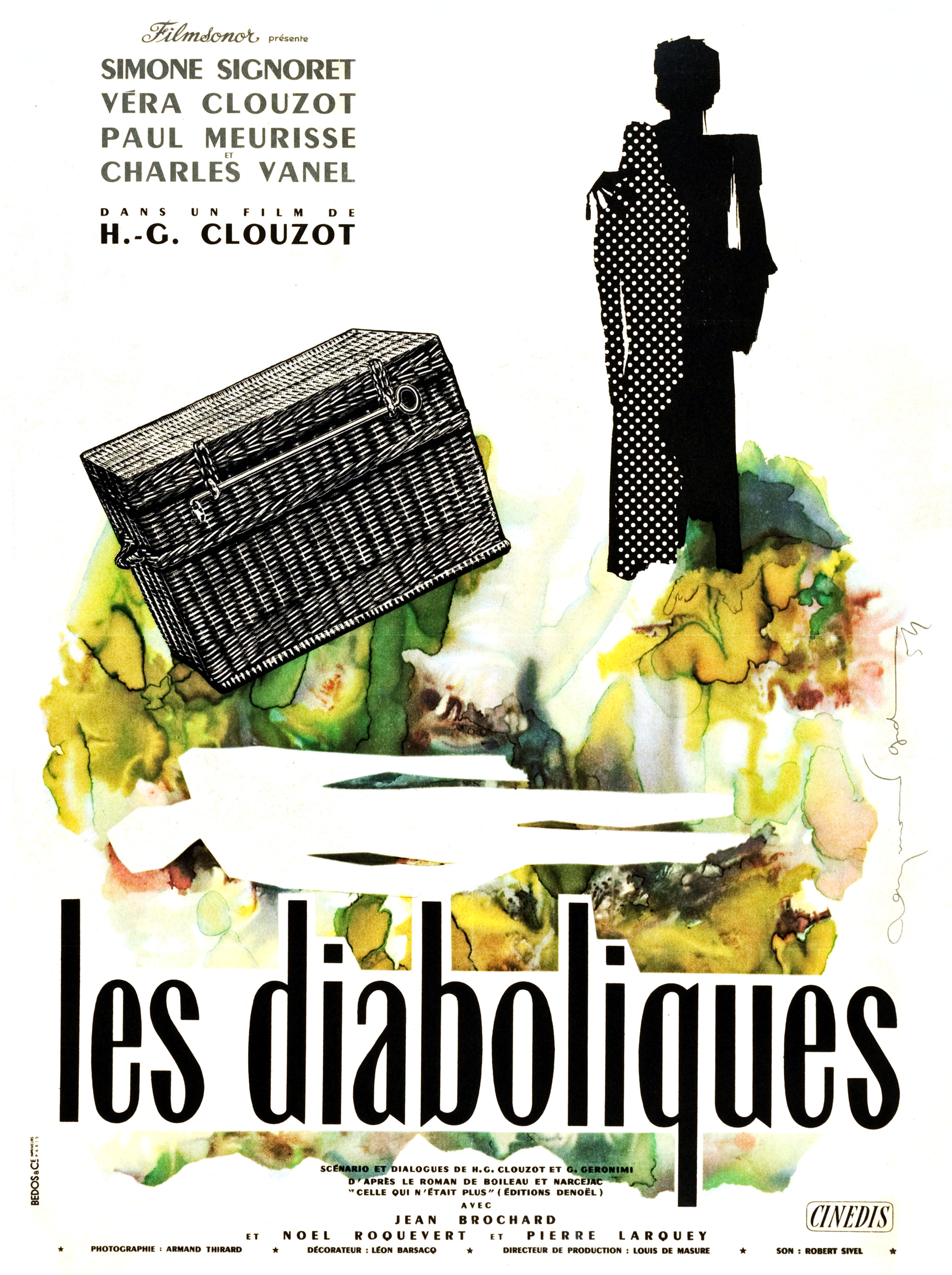 affiche du film Les diaboliques