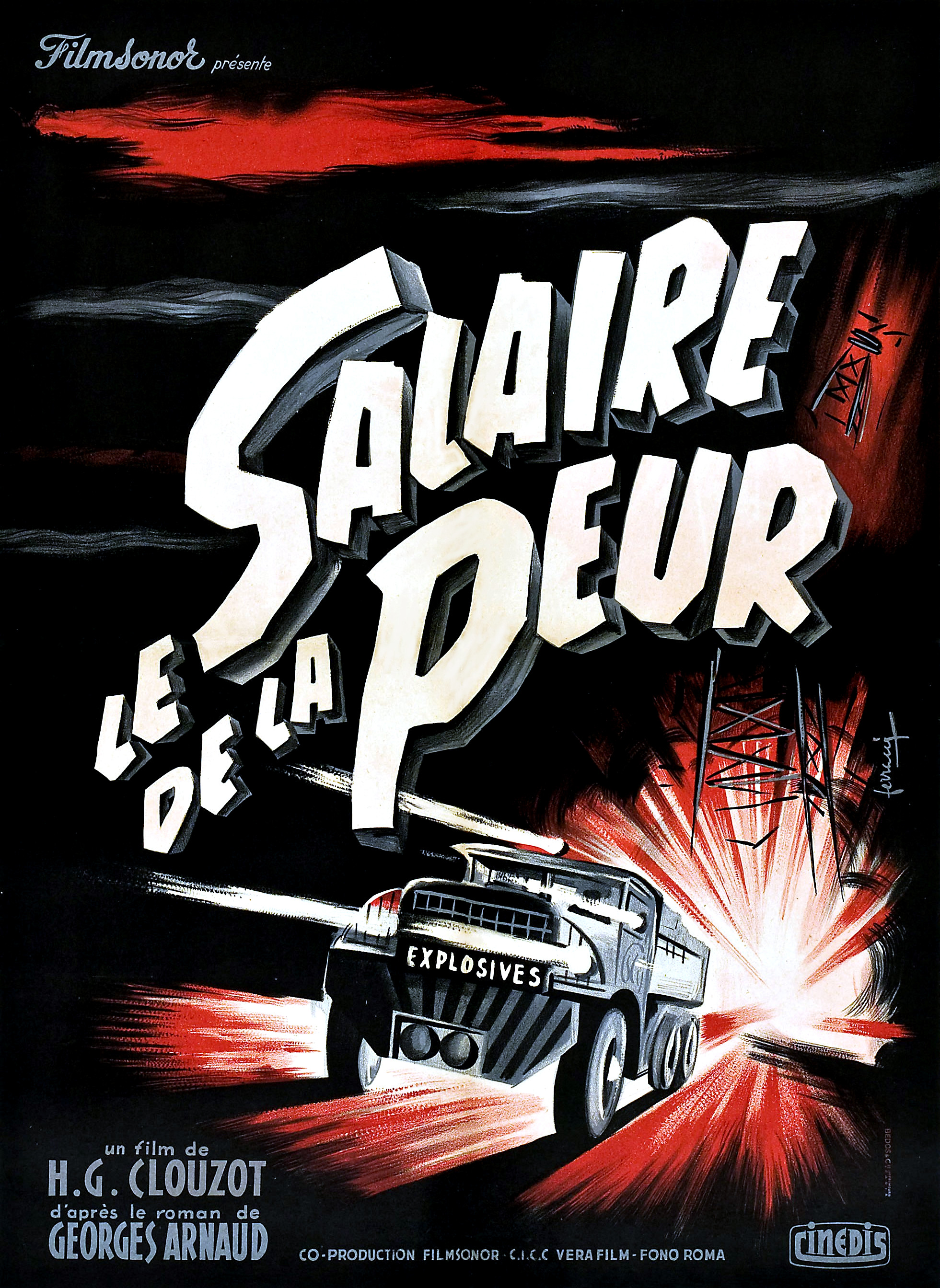 affiche du film Le Salaire de la peur