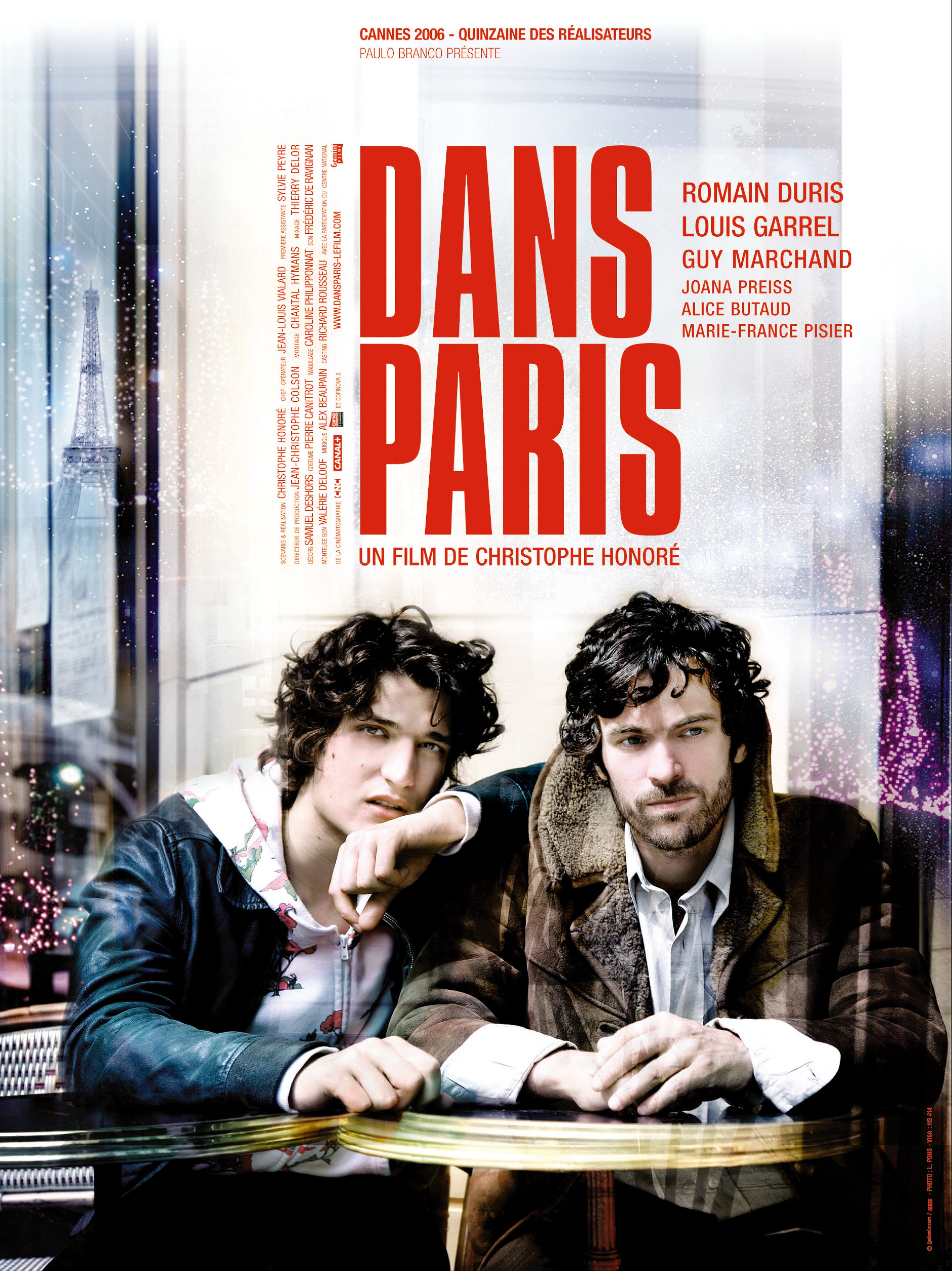 affiche du film Dans Paris