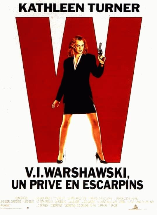 affiche du film V.I. Warshawski, un privé en escarpins