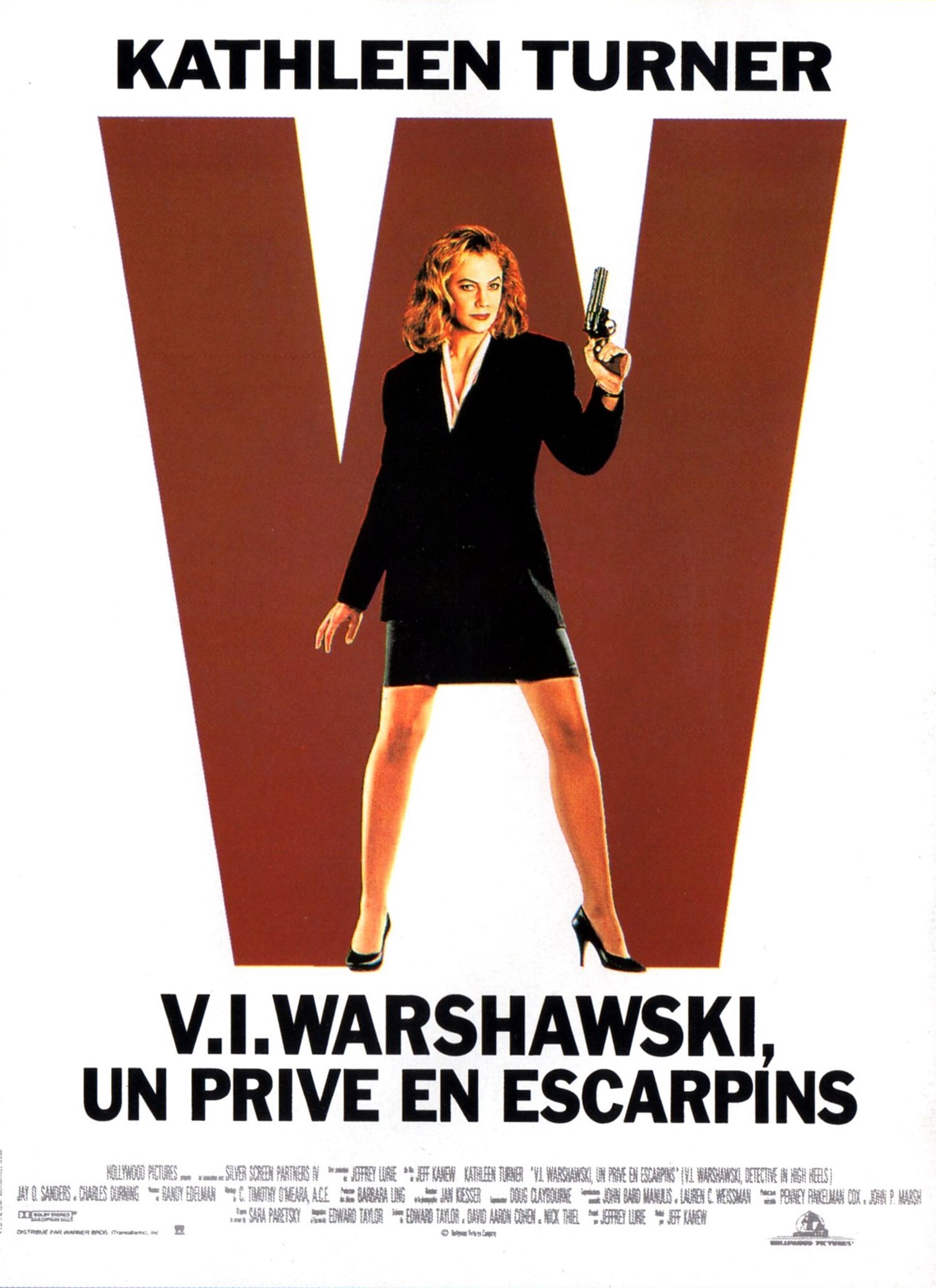 affiche du film V.I. Warshawski, un privé en escarpins