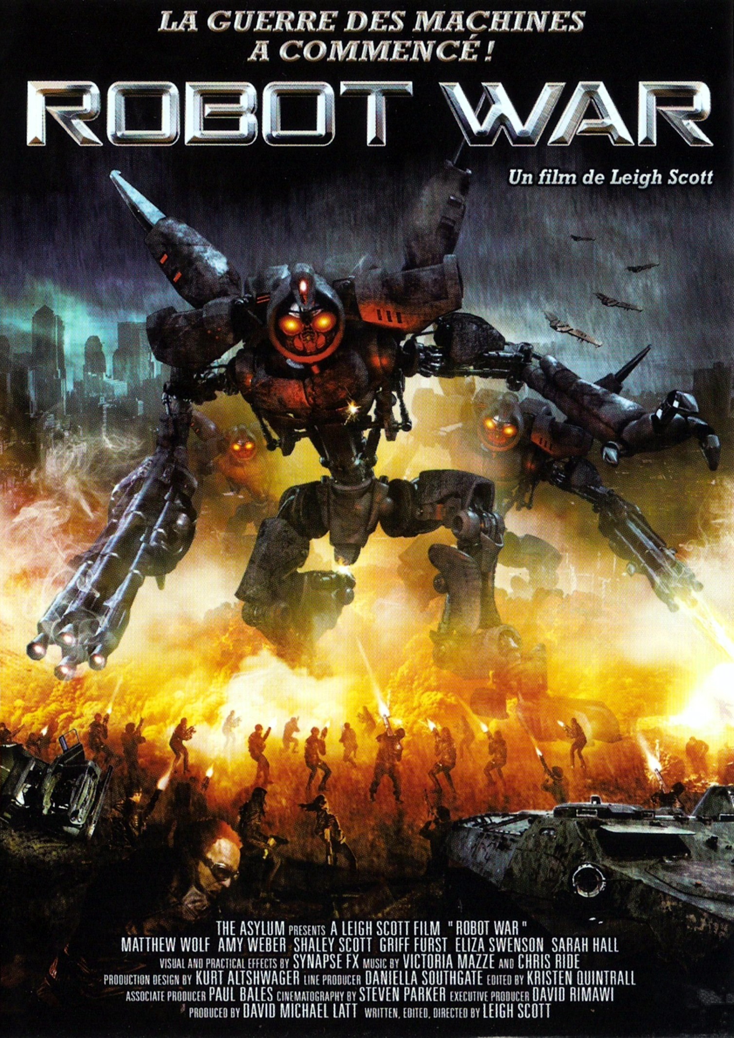 affiche du film Robot War