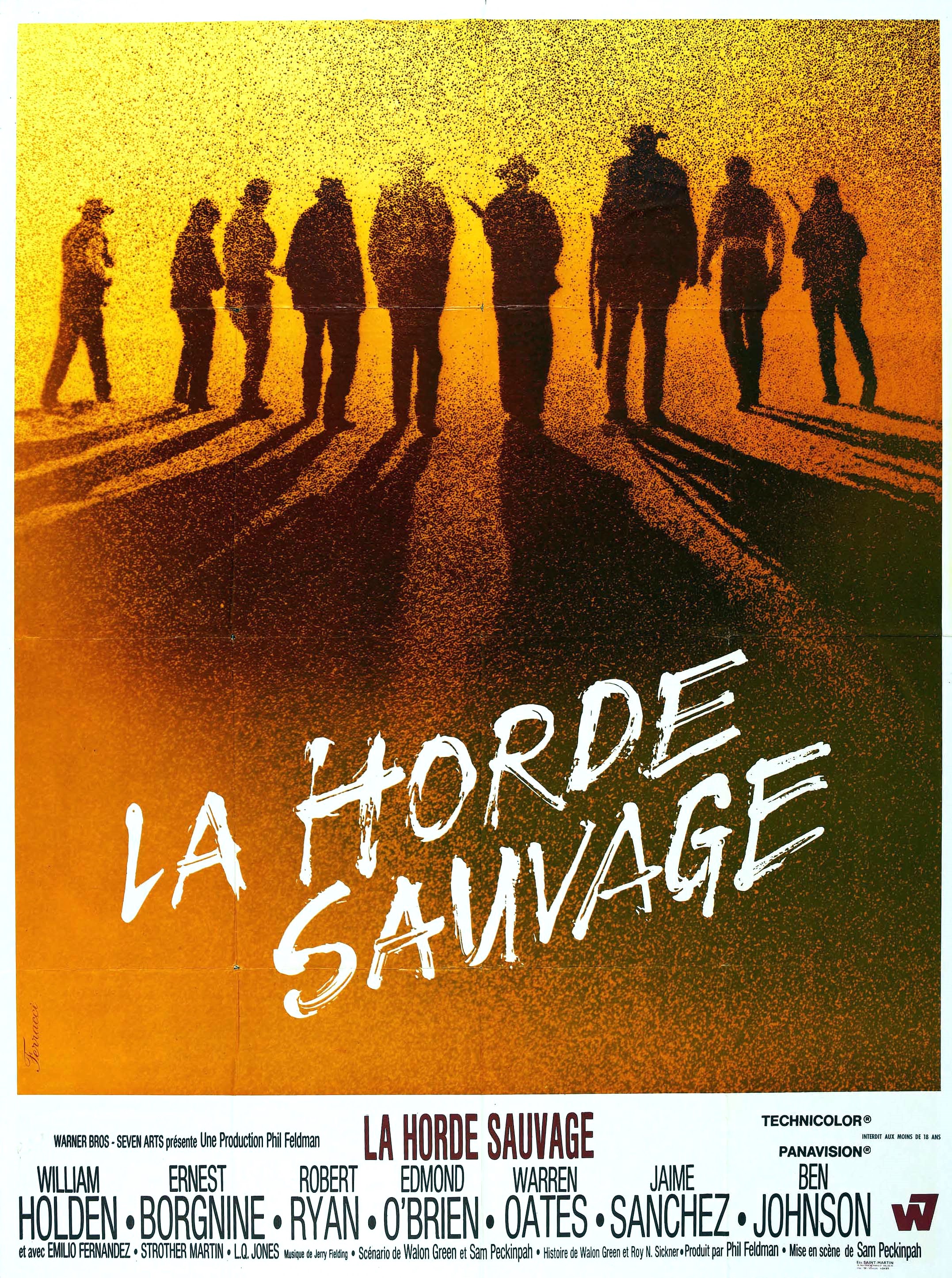 affiche du film La horde sauvage