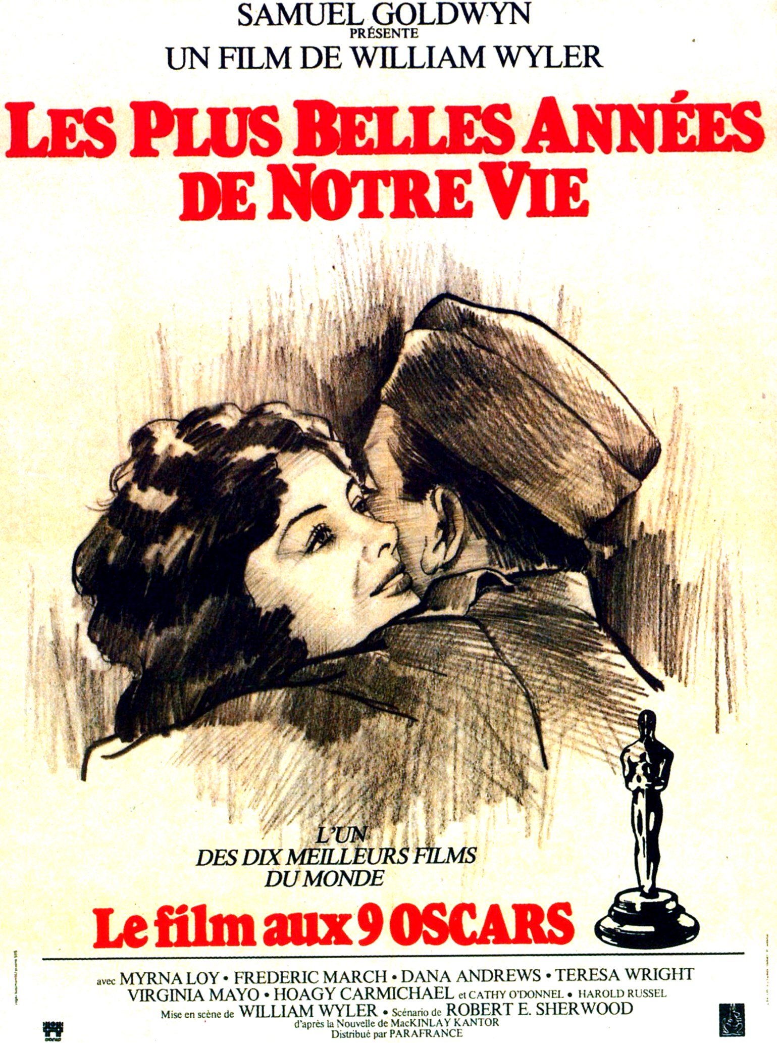 affiche du film Les plus belles années de notre vie
